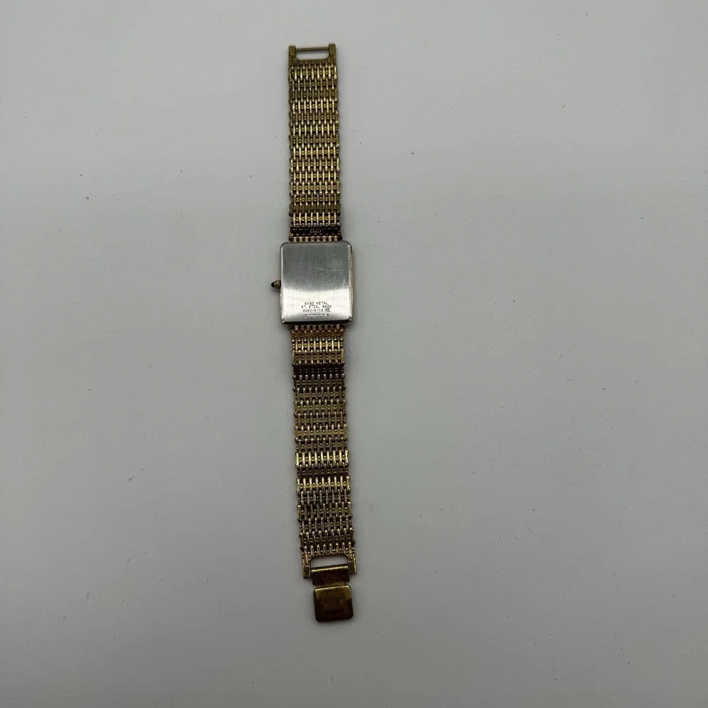 Rare Vintage 80's SEIKO   9020-5119  quartz Gold Original Band Japan IT WORKS - Picture 3 of 6